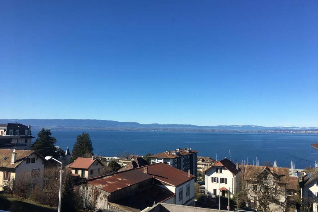 Vue Lac Panoramique Daire Évian-les-Bains Dış mekan fotoğraf